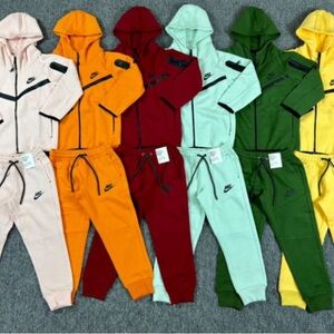 Kids Colorful Tracksuit Set